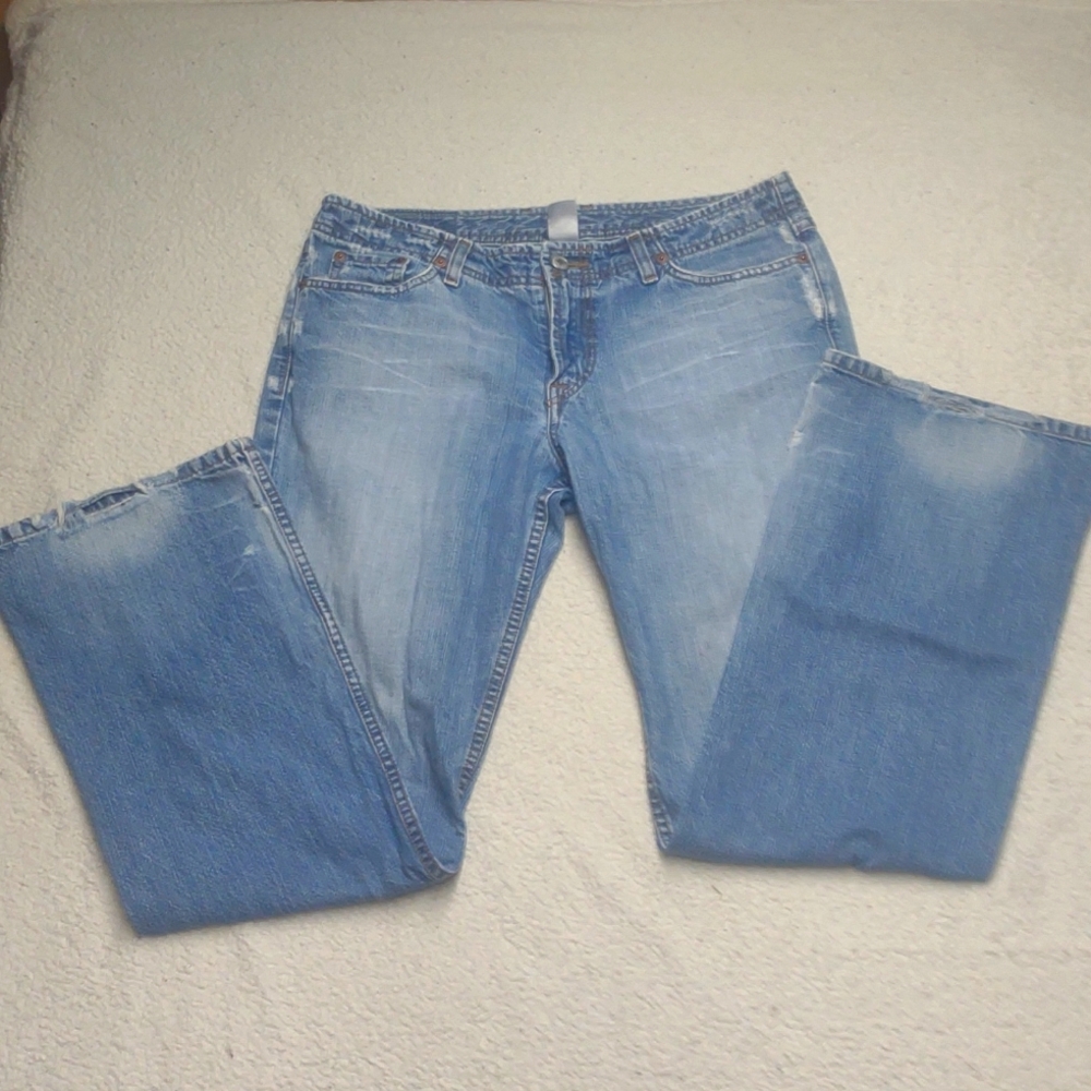 Vintage Lucky Brand Dungarees Jeans low rise women's size 10/ 30 grand wonder